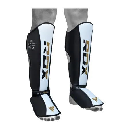 T4 LEATHER SHIN INSTEP GUARDS RDX
