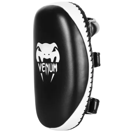 Venum Light Kick Pads - Skintex Leather - Black/Ice (Pair)