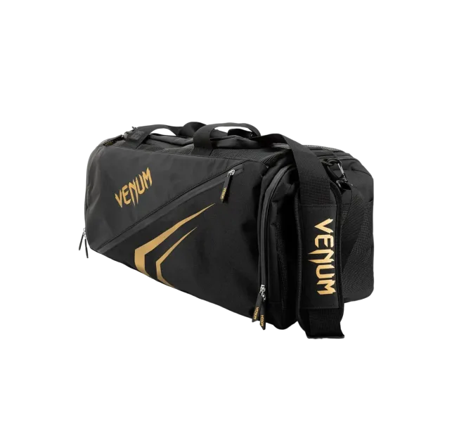 Venum Trainer Lite Evo Sports Bags - Black/Gold